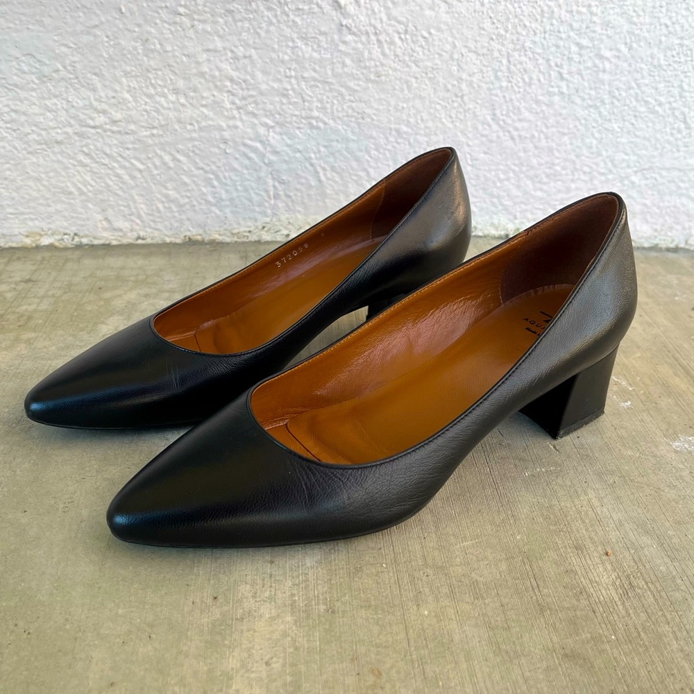 Aquatalia Pasha Leather Pumps